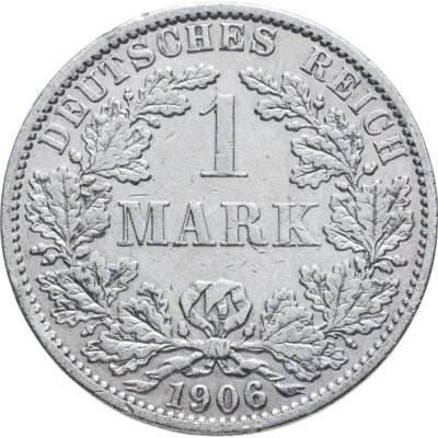 купить Германия 1 марка (mark) 1906 A знак монетного двора: "A" - Берлин