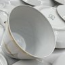Купить Сервиз чайно-кофейный c декором в виде роз на 5 персон (19 предметов), фарфор, деколь, золочение, VEB Schaubach Kunst Lichte-Wallendorf, ГДР, 1966-1985 гг.