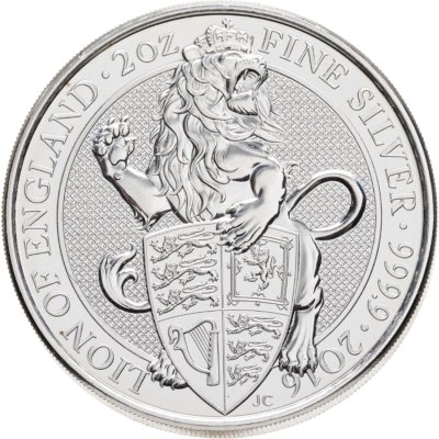 купить Великобритания 5 фунтов (pounds) 2022 Звери Тюдоров - Лев Англии