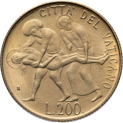 купить Ватикан 200 лир 1981