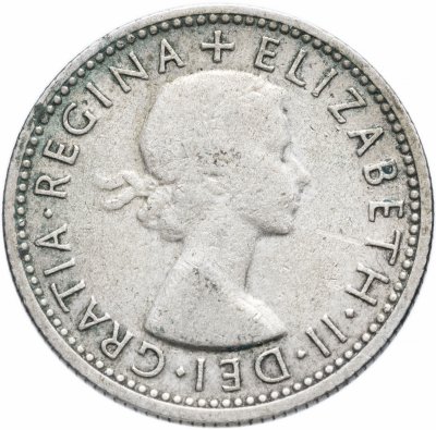 купить Австралия 1 шиллинг (shilling) 1953