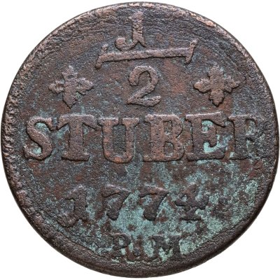 купить Юлих-Берг 1/2 штюбера 1774