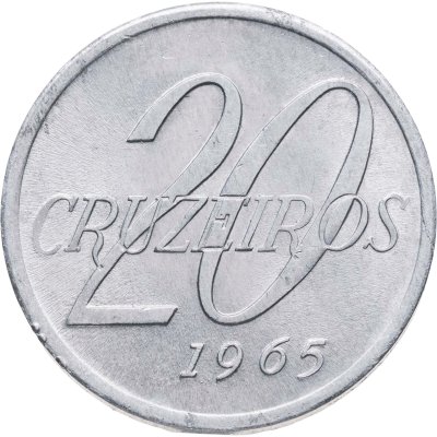 купить Бразилия 20 крузейро (cruzeiros) 1965