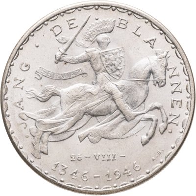 купить Люксембург 50 франков (francs) 1946 "600 лет со дня смерти Иоганна Люксембургского"