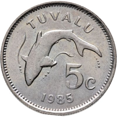 купить Тувалу 5 центов (cents) 1985
