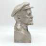 Купить Бюст «В.И. Ленин» (в кепке), скульптор Н.С. Баганов, силумин, Завод художественного литья «Монументскульптура» (ЛЗХЛ), СССР, 1979-1990 гг.