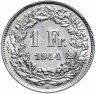Купить Швейцария 1 франк 1944-1967 серебро [товар по акции]