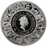 Купить Ниуэ 1 доллар 2011 Proof "Знаки Зодиака - Рак. Художник Альфонс Муха"