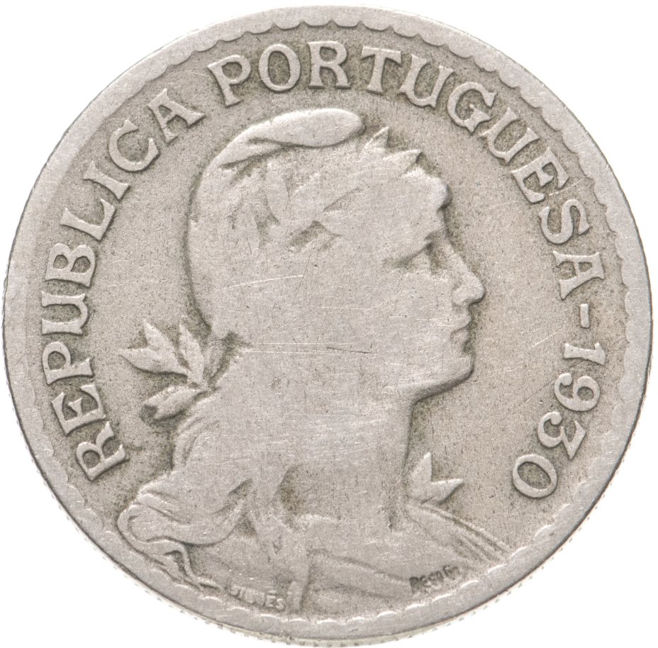 купить Португалия 1 эскудо (escudo) 1930
