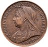 Купить Великобритания 1 фартинг (farthing) 1897