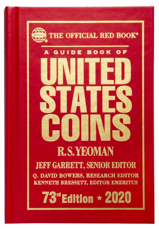 купить Каталог монет США 2020 "The official Red Book" 73-е издание в твердом переплёте
