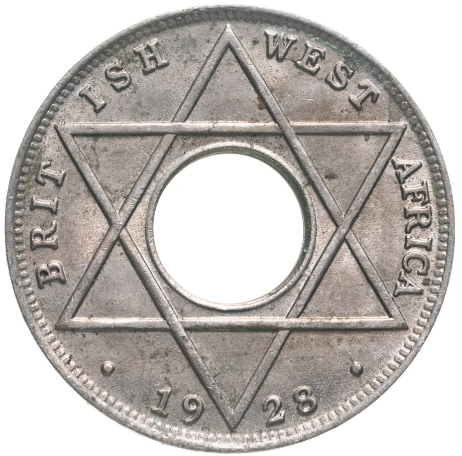 купить Британская Западная Африка 1/10 пенни (penny) 1928