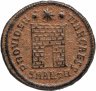 Купить Римская империя, Константин II, 317-340 годы, Нуммий.