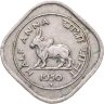 Купить Индия 1/2 анны (anna) 1950 знак монетного двора: "♦" - Бомбей