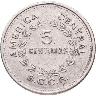 купить Коста-Рика 5 сентимо (centimos) 1976