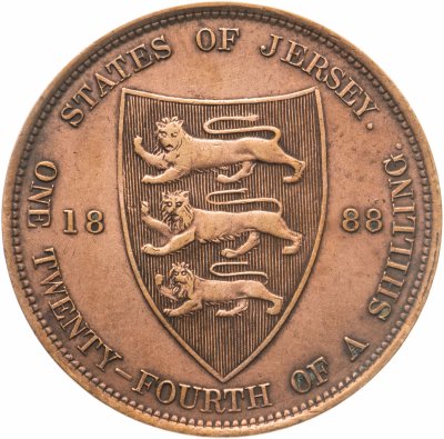 Купить Джерси 1/24 шиллинга 1888