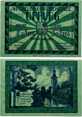 купить Австрия нотгельды 75 пфеннигов 1921