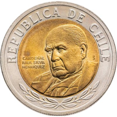 купить Чили 500 песо (pesos) 2001