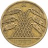 Купить Германия, Веймарская республика  10 пфеннигов 1923-1936, случайная дата