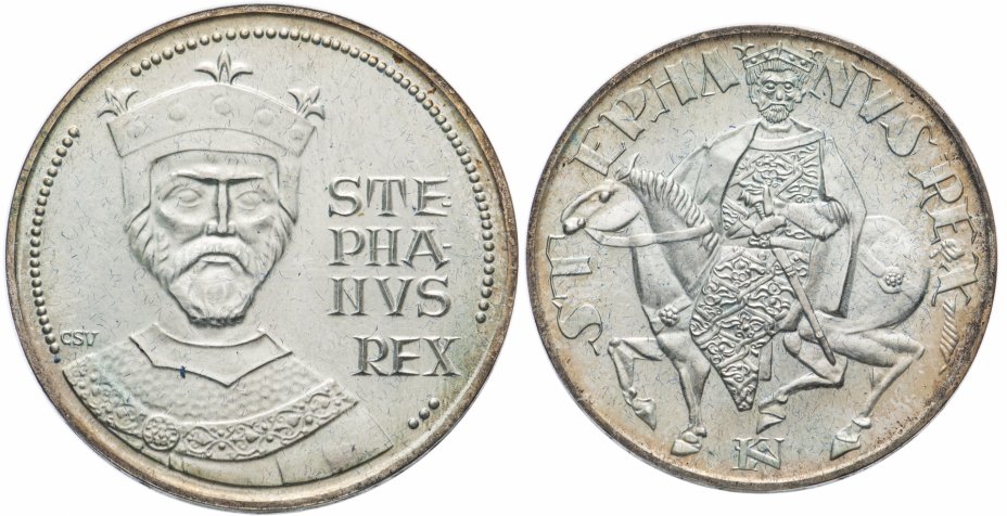 купить Венгрия 50 и 100 форинтов 1972 год  (1000 лет со дня рождения короля Иштвана Святого)