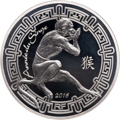купить Франция 10 евро 2016 «Лунный календарь - год обезьяны»