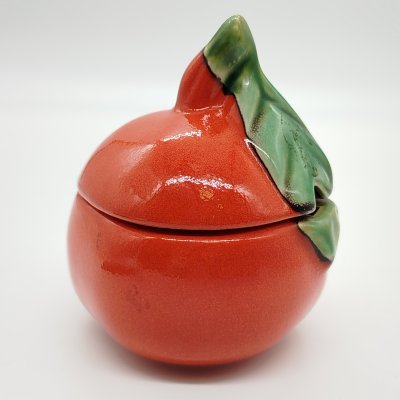 купить Сахарница "Яблоко", керамика, роспись, KIL, Югославия, 1980-1990 гг.