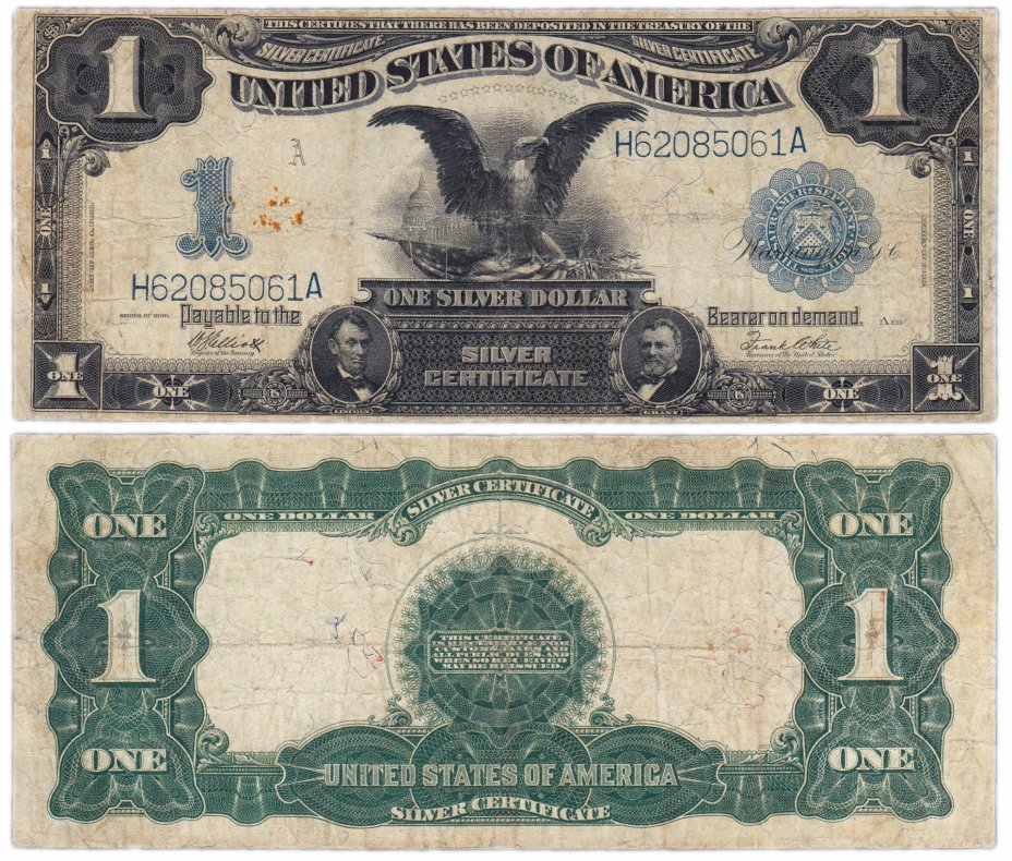 купить США 1 доллар 1899 series 1899 (Pick 338) Silver Certificate, Elliott-White