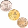 Купить Южная Корея 100 50 10 вон 1973-1980 набор из 3 монет