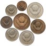 Купить Набор из 8 монет 1, 2, 3, 5, 10, 15, 20, 50 копеек 1983