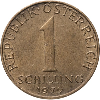 купить Австрия 1 шиллинг (shilling) 1979