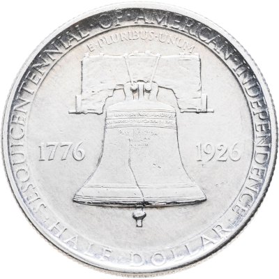 купить США 50 центов (1/2 доллара, half dollar) 1926 "150 лет Независимости Америки"