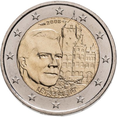 купить Люксембург 2 евро (euro) 2008 замок Берг
