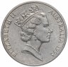 Купить Австралия 20 центов (cents) 1995 "50 лет ООН"