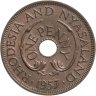 Купить Родезия и Ньясаленд 1 пенни (penny) 1957