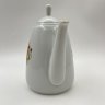 Купить Чайник с цветочным декором, фарфор, деколь, Cluj-Napoca Porcelain, Румыния, 1974-1990 гг.