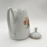 Купить Чайник с цветочным декором, фарфор, деколь, Cluj-Napoca Porcelain, Румыния, 1974-1990 гг.