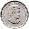 Купить Канада 25 центов (cents) 2009 "Женский хоккей"