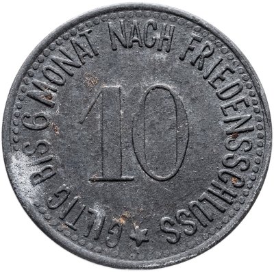 купить Германия "Хаммельбург" 10 пфеннигов 1917 нотгельд