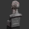 Купить Бюст "И.В. Сталин", автор Николай Василик, керамика, восстановительный обжиг, тонирование, Гжельский экспериментальный керамический завод «Всекохудожник», СССР, 1933 г.