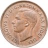 Купить Австралия 1/2 пенни (penny) 1951 Точка после "PENNY"
