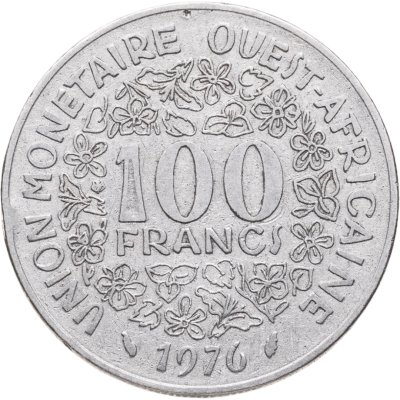 купить Западная Африка (BCEAO) 100 франков (francs) 1976