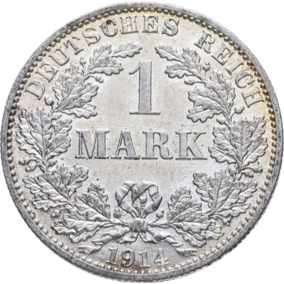 купить Германия 1 марка (mark) 1914 A знак монетного двора: "A" - Берлин