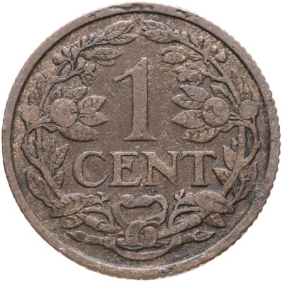 купить Нидерланды 1 цент (cent) 1921