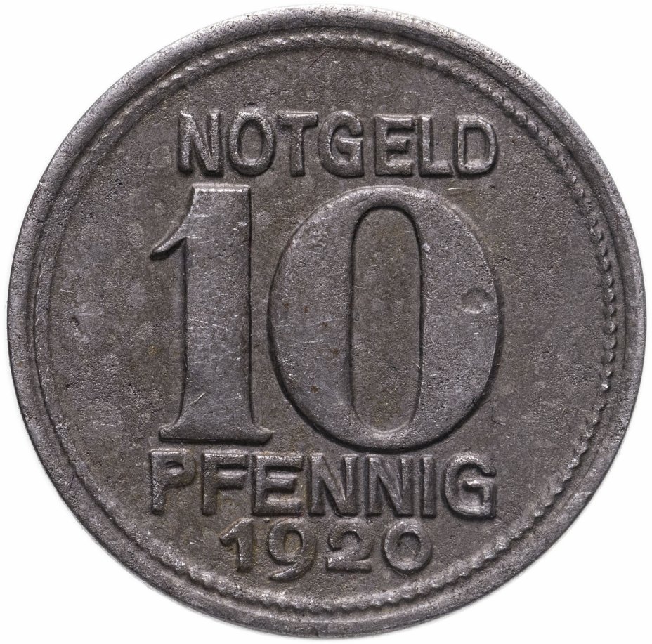 купить Германия (Кобленц) нотгельд 10 пфеннигов 1920