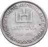 Купить Литва 10 литов (litu) 1938  "20 лет Республике - Антанас Сметона"
