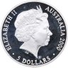 Купить Австралия 5 долларов (dollars) 2000 "Олимпийские игры в Сиднее - Птицы летают над Сиднейской гаванью"