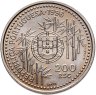 Купить Португалия 200 эскудо (escudos) 1996   "Прибытие португальцев в Китай в 1513 году"