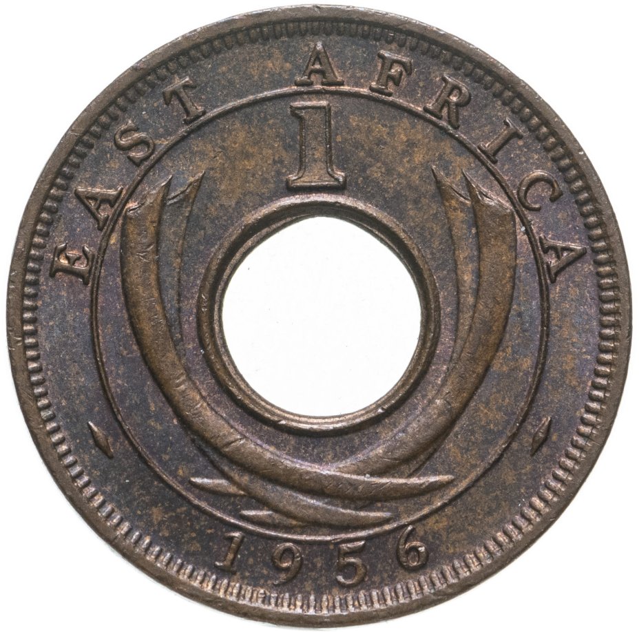 купить Британская Восточная Африка 1 цент (cent) 1956