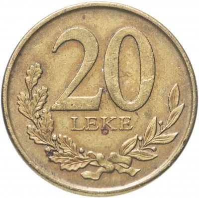 купить Албания 20 леков (leke) 2012