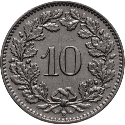 купить Швейцария 10 раппенов (rappen) 1938